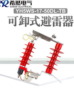 可卸式避雷器HY5WS-17-50DL-TB