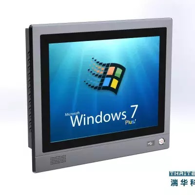 触摸屏显示器19寸工业平板电脑宽温一体机嵌入式工控机/